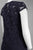 Taylor Floral Lace Cutout Dress 5448M -1 Pc Navy In Size 6 Available CCSALE