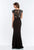 Terani Couture - 151E0444A Lace Overlaid Cap Sleeve Gown Special Occasion Dress