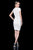 Terani Couture - 1611C0011A Bedazzled V-Neck Sheath Dress Special Occasion Dress