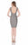 Terani Couture - 1621C1256 Sleeveless V-Neck Sheath Dress Special Occasion Dress
