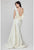 Terani Couture - 1721M4703 Laced Bateau Neck A-Line Dress Special Occasion Dress
