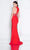 Terani Couture - 1811E6103 Surplice Bodice Sheath Gown Special Occasion Dress
