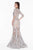 Terani Couture - 1822GL7509 Embroidered Sheer Jewel Trumpet Dress Special Occasion Dress
