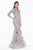 Terani Couture - 1822GL7509 Embroidered Sheer Jewel Trumpet Dress Special Occasion Dress