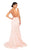 Terani Couture - 1911P8158 Plunging V-Neck Trumpet Gown Special Occasion Dress