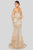 Terani Couture - 1912GL9572 Sparkling Off Shoulder Slit Evening Gown Evening Dresses