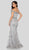 Terani Couture - 1912GL9572 Sparkling Off Shoulder Slit Evening Gown Evening Dresses
