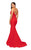 Terani Couture - 1912P8219 Lace V-Neck Mermaid Dress Special Occasion Dress