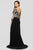 Terani Couture - 1913M9437 Embellished Bateau Sheath Dress With Slit Special Occasion Dress