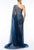 Terani Couture - 1922GL0649 Embellished Sheath Dress With Train Special Occasion Dress