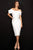Terani Couture - 2011C2009 Off-Shoulder Column Cocktail Dress Cocktail Dresses 0 / Ivory