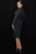 Terani Couture - 2011C2025 Printed Long Sleeve Jewel Sheath Dress Cocktail Dresses