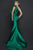 Terani Couture - 2011E2044 Asymmetric Mermaid Dress With Train Evening Dresses