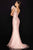 Terani Couture - 2011E2094 Floral Applique One Shoulder Trumpet Dress Mother of the Bride Dresses