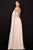Terani Couture - 2011M2117 Beaded Long Sleeve Pleated Cascade Gown Mother of the Bride Dresses