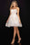 Terani Couture - 2011P1025 Floral Applique Sweetheart A-line Dress Prom Dresses 00 / Ivory Multi