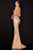 Terani Couture - 2011P1058 Sequined Illusion Gown with Slit Evening Dresses
