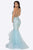 Terani Couture - 2011P1143 Bedazzled Halter Neck Trumpet Dress Prom Dresses