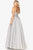 Terani Couture - 2011P1206 Strapless Beaded Floral Applique Ballgown Prom Dresses