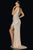 Terani Couture - 2011P1460 Embellished V-neck Sheath Dress Prom Dresses