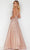 Terani Couture 2011P1477 - V-Neck Swirl Sequin Prom Ballgown Prom Dresses