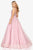 Terani Couture - 2012P1411 Beaded Appliqued Illusion A-Line Gown Prom Dresses
