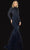 Terani Couture - 2021GL3141 High Neck Mermaid Gown Special Occasion Dress 00 / Navy