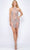 Terani Couture - 2021H3329 Embellished Halter Dress Special Occasion Dress 00 / Rose