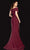 Terani Couture - 2021M2991 Lace Applique Off Shoulder Mikado Gown Mother of the Bride Dresses