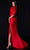 Terani Couture - 2111E4727 Ruffle-Ornate Half Sleeve Trumpet Gown Special Occasion Dress