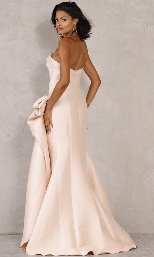 Terani Couture - 2111P4019 Draped Bow Gown