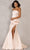 Terani Couture - 2111P4019 Draped Bow Gown Special Occasion Dress