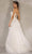Terani Couture - 2111P4055 Beaded Overskirt Bridal Gown Special Occasion Dress