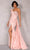 Terani Couture 2214E0164 - Puff Long Sleeve Ornate Evening Dress