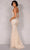 Terani Couture 2221GL0413 - Sleeveless V-Neck Long Dress Evening Dressses