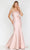 Terani Couture 231E0308 - 3D Embellished Strapless Evening Dress Special Occasion Dress 00 / Rose Blush