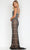 Terani Couture 231GL0398 - Plunging V-Neck Sleeveless Prom Dress Special Occasion Dress