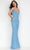 Terani Couture 231GL0411 - Off-Shoulder Mermaid Evening Dress Special Occasion Dress 00 / Aqua
