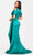 Terani Couture 231M0471 - Cold Shoulder High Neck Long Gown Special Occasion Dress