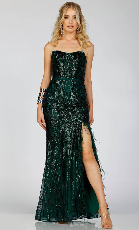 Terani Couture 231P0030 - Sequin Strapless Evening Dress