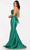 Terani Couture 231P0104 - Strapless Folded Neckline Prom Gown Special Occasion Dress