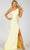 Terani Couture 231P0136 - Beaded High Slit Prom Gown Special Occasion Dress