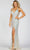 Terani Couture 231P0586 - Sequin Prom Dress with Slit Special Occasion Dress 00 / Ivory