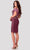Terani Couture - Asymmetric Peplum Cocktail Dress 2111C4560 CCSALE