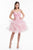 Terani Couture - Ruffled A-Line Cocktail Dress 1821H7770 - 1 pc Cloud In Size 2 Available CCSALE 2 / Cloud