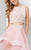 Terani Couture - Sequined Two-Piece High-Low Gown 1711P2697 Special Occasion Dress