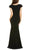 Theia 8812685 - Floral Beaded Cap Sleeved Evening Gown Special Occasion Dress