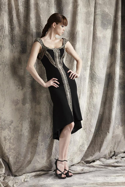 chinese dress ladies Miss Circle Talia Black Satin Lace Corset Maxi Dress S
