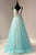 Tiffany Designs - 16360 Plunging Adorned Bodice A-Line Gown Special Occasion Dress