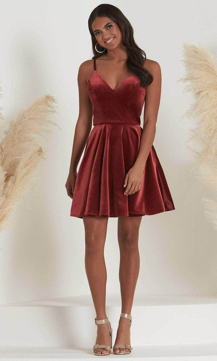 Tiffany Homecoming 27351 - Velvet Cocktail Dress Special Occasion Dress